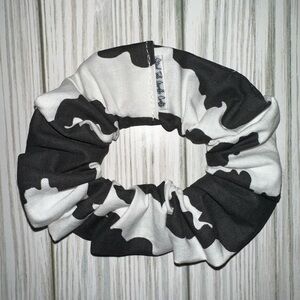 $7ea or 3/$15 cow print cotton hair Scrunchie new